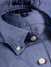 Regular Fit Blue Oxford Shirt Persian Blue