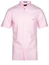 GANT California Pink Regular Fit Short Sleeve Broadcloth Shirt