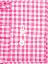 Regular Fit Gingham Broadcloth Shirt Perky Pink