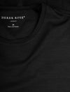 Derek Rose Basel Roundneck T-shirt Black