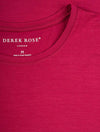 Derek Rose Basel Roundneck T-shirt Red