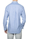 Regular Buttondown Broadcloth Stripe College Blue