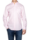 GANT Regular Fit Stripe Broadcloth Shirt California Pink