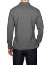 BARBOUR Long Sleeve Sports Polo-Grey