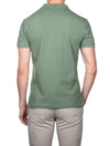 Mesh Polo Shirt Olive Green