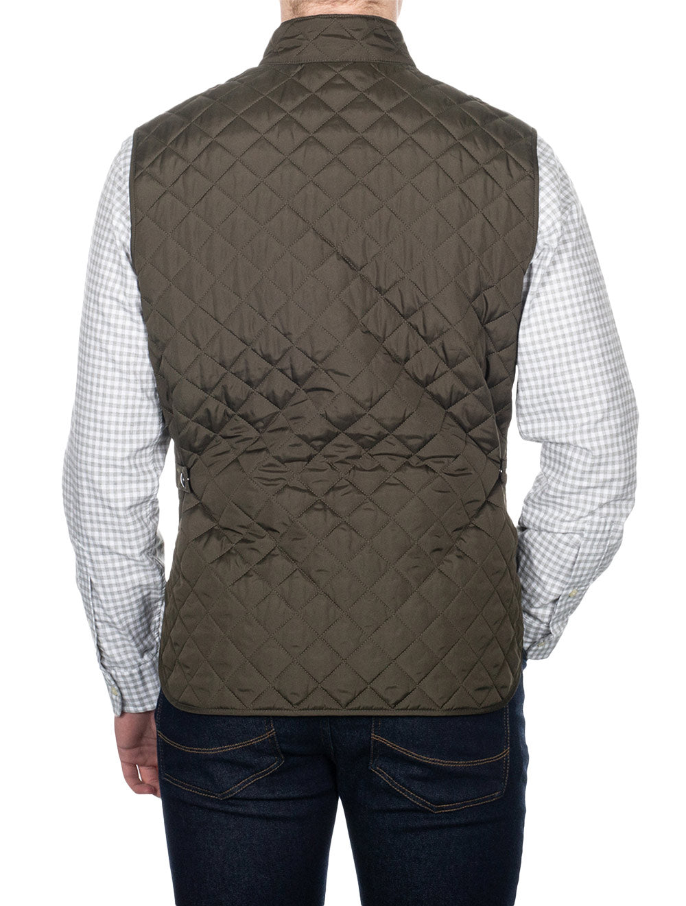 Belstaff Waistcoat Gilet Faded Olive AI2