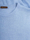 Stenstroms Crew Neck with patches blue