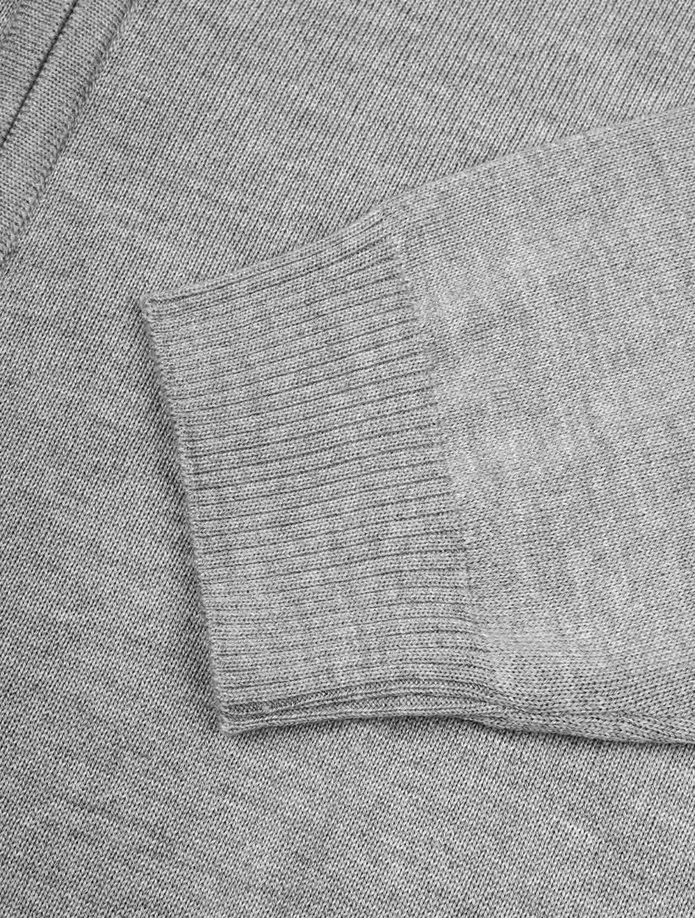 Stenstroms Merino Wool Zip Cardigan Grey