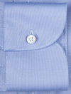 FRAY Pique Buttondown Shirt Blue