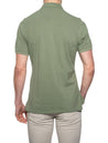 Stenstroms Sage Pigment Dyed Polo Shirt 