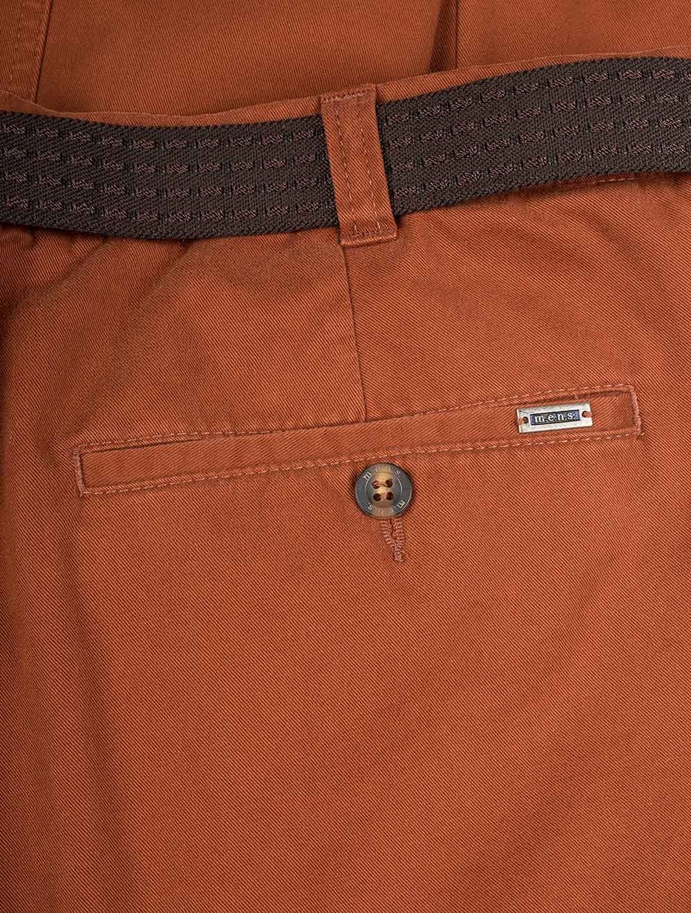 Gran Sasso V-Neck Orange Sweater Burgundy AI1