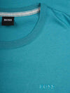 Hugo Boss Tiburt T-shirt With Liquid Finish Blue