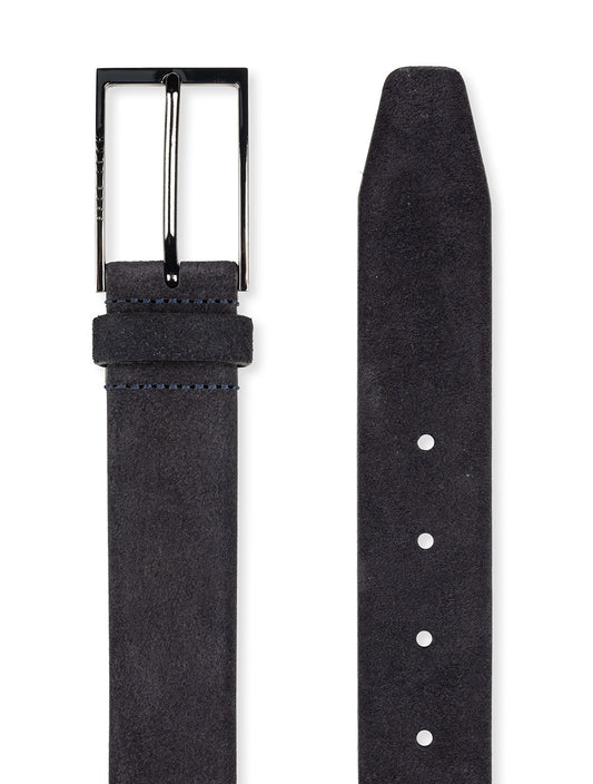 Hugo Boss Calindo Navy Leather Belt