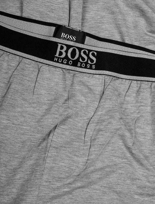 Hugo Boss Logo-Waistband Comfort Pants Grey