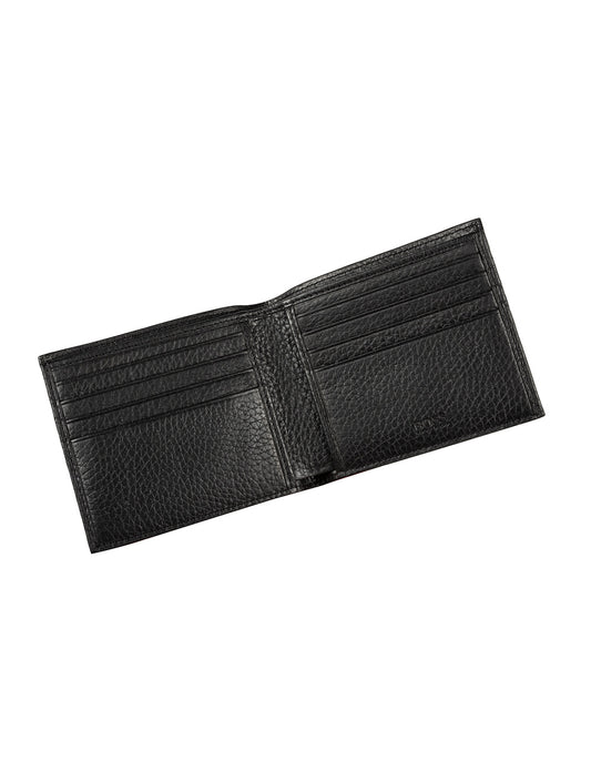 Hugo Boss Crosstown Black Leather Wallet 