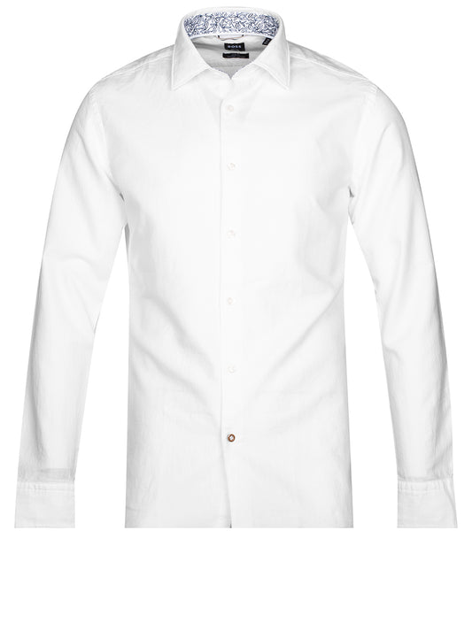 Hugo Boss Hank Soft Business Shirt White