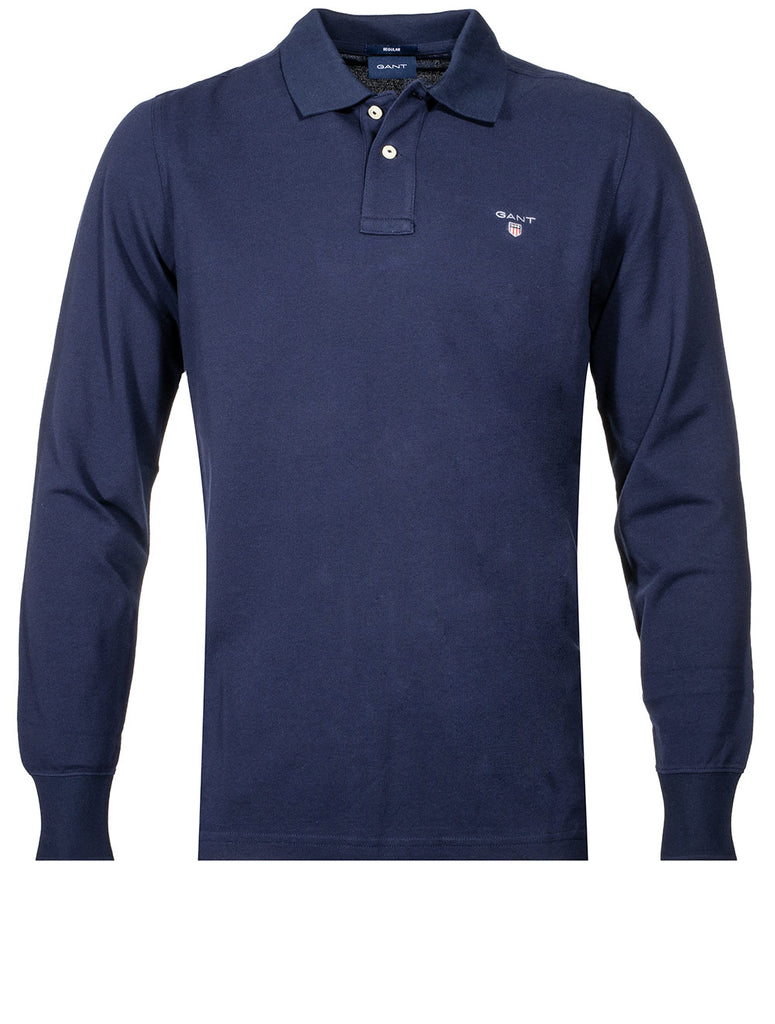 Original Long-Short Sleeve Piqué Polo Shirt - GANT