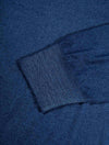 Gran Sasso Mock Neck Half Zip Knitwear Blue