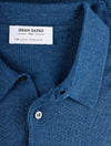 Gran Sasso Tennis Long Sleeve Polo Blue 569