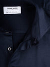 Gran Sasso Stretch Polo Jersey Shirt Navy