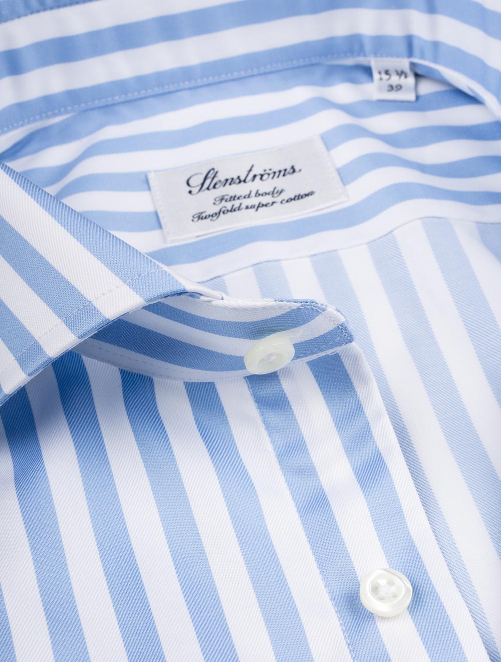 Stenstroms Barstripe Shirt Blue AI2