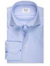 STENSTROMS Fitted Checked Stretch Twill Shirt Blue
