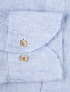 Stenstroms Linen Fitted Shirt Blue