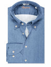 Stenstroms Sport Casual Fitted Shirt Navy