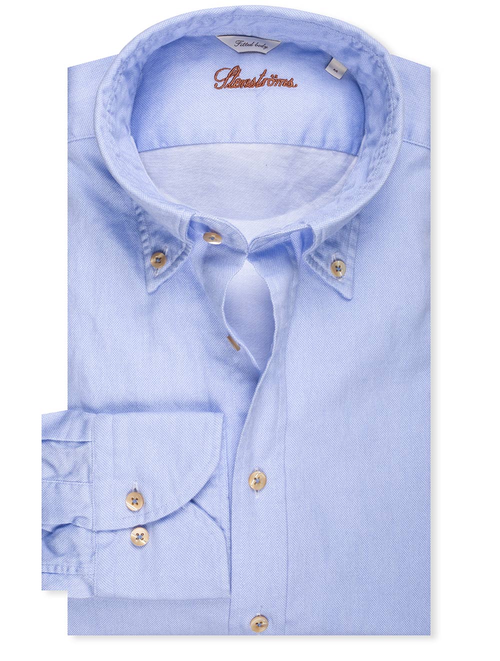 Sport Casual Fitted Shirt Blue
