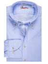 STENSTROMS Sport Casual Fitted Shirt Blue