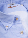 STENSTROMS Sport Casual Fitted Shirt Blue