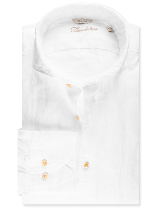 STENSTROMS Linen Shirt White