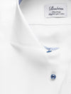 Stenstroms Fitted Contrast Inlay Shirt White