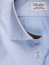 Stenstroms Contrast Twill Shirt Blue