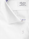 STENSTROMS Fitted Contrast Shirt White