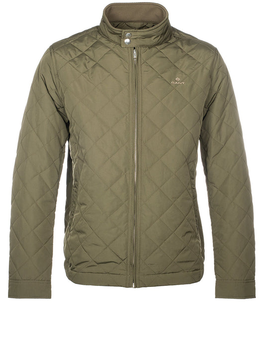Quilted Windcheater Utility Green