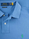RALPH LAUREN Mesh Polo Shirt Blue