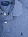 Mesh Polo Shirt Blue