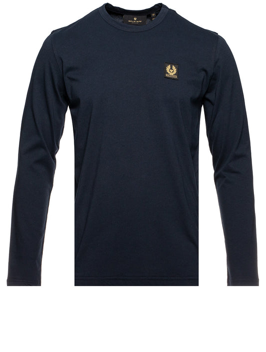 Belstaff Navy Long Sleeved T-Shirt
