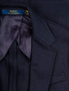Ralph Lauren Single Breasted Sportcoat Navy 3 Button Single Breasted Soft Shoulder Half Lined 2