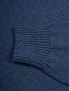 GANT Casual Cotton Half-Zip Sweater Marine Melange