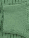 GANT Cotton Texture Half Zip Sweater Leaf Green