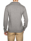 GANT Classic Cotton Half-Zip Sweater Dark Grey Melange