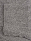 Classic Cotton Half-Zip Sweater Dark Grey Melange