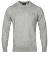 GANT Grey Melange Cashmere Crew Neck Sweater