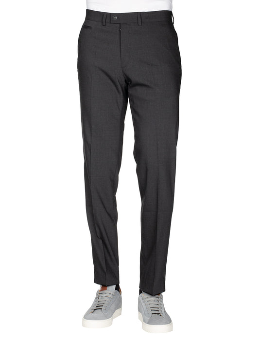 Enrico Wool Trousers Charcoal