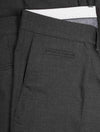 Brax Enrico Wool Trousers Charcoal