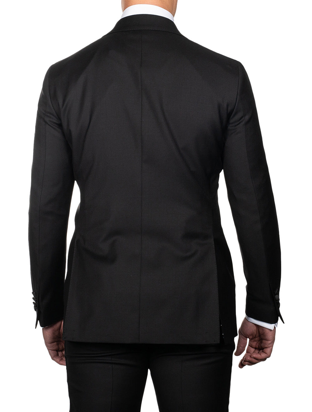 Louis Copeland Dress Suit Tuxedo Black 2 Piece 1 Button Single Peaked Lapel 3