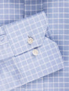 Blue Box Check Slim Fit Shirt Blue/slim