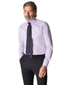 ETON Contemporary Fit Single Cuff Shirt Purple